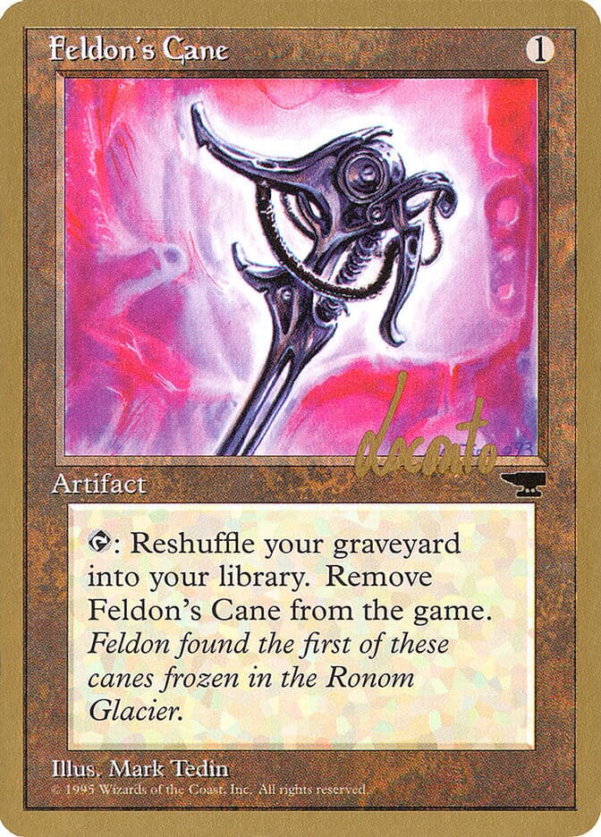 Feldon's Cane (Michael Loconto) [Pro Tour Collector Set] MTG Single Magic: The Gathering  | Multizone: Comics And Games