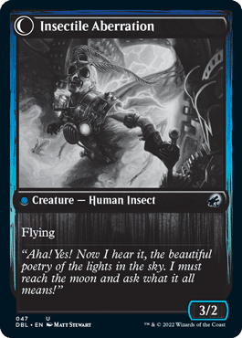 Delver of Secrets // Insectile Aberration [Innistrad: Double Feature] MTG Single Magic: The Gathering  | Multizone: Comics And Games