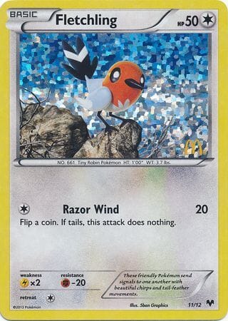 Fletchling (11/12) [McDonald's Promos: 2014 Collection] Pokemon Single Pokémon  | Multizone: Comics And Games