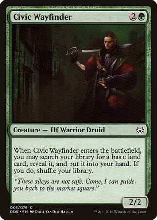 Civic Wayfinder [Duel Decks: Nissa vs. Ob Nixilis] MTG Single Magic: The Gathering  | Multizone: Comics And Games