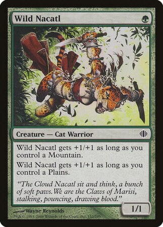Wild Nacatl [Shards of Alara] MTG Single Magic: The Gathering  | Multizone: Comics And Games