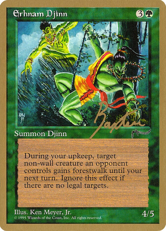 Erhnam Djinn (George Baxter) [Pro Tour Collector Set] MTG Single Magic: The Gathering  | Multizone: Comics And Games