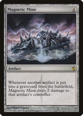 Magnetic Mine [Mirrodin Besieged] MTG Single Magic: The Gathering  | Multizone: Comics And Games