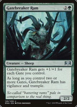 Gatebreaker Ram [Ravnica Allegiance] MTG Single Magic: The Gathering  | Multizone: Comics And Games