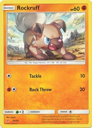 Rockruff (29/30) [Sun & Moon: Trainer Kit - Lycanroc] Pokemon Single Pokémon  | Multizone: Comics And Games
