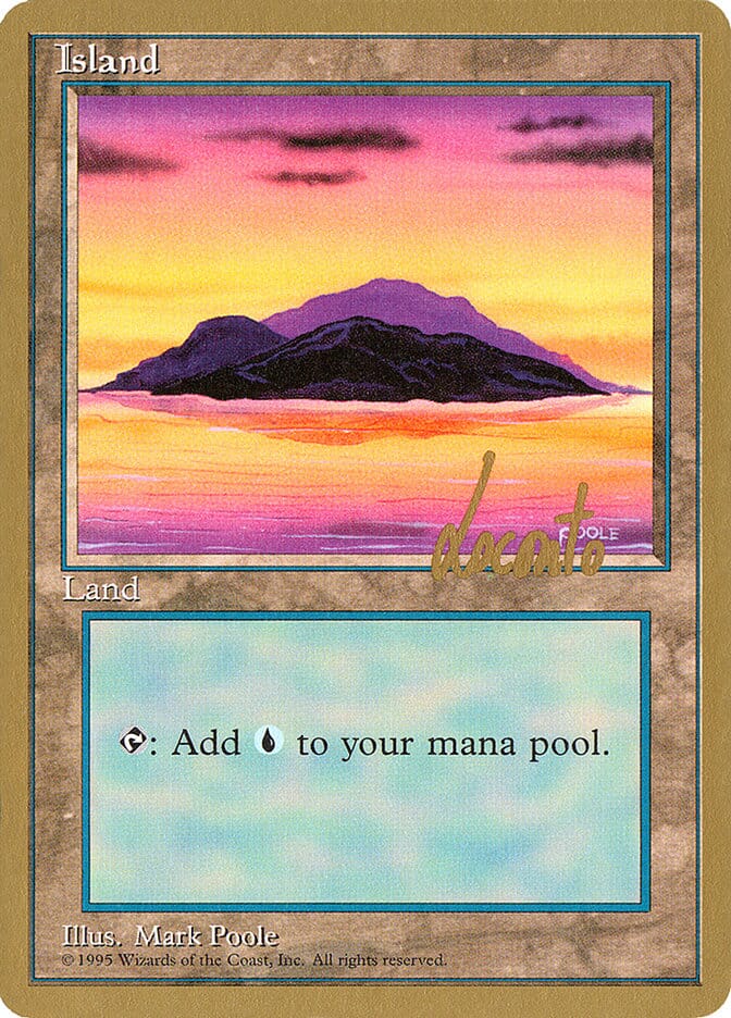 Island (ml368) (Michael Loconto) [Pro Tour Collector Set] MTG Single Magic: The Gathering  | Multizone: Comics And Games