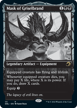 Mask of Griselbrand [Innistrad: Double Feature] MTG Single Magic: The Gathering  | Multizone: Comics And Games