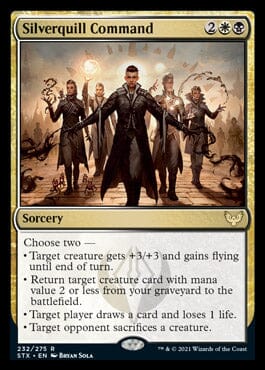 Silverquill Command [Strixhaven: School of Mages] MTG Single Magic: The Gathering  | Multizone: Comics And Games