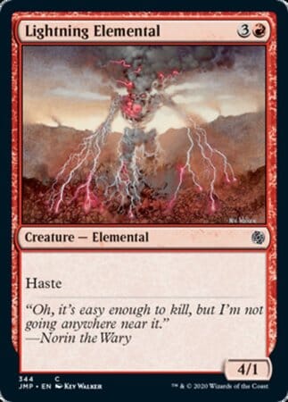 Lightning Elemental [Jumpstart] MTG Single Magic: The Gathering  | Multizone: Comics And Games