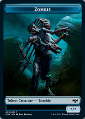 Zombie (008) // Zombie (005) Double-sided Token [Innistrad: Crimson Vow Tokens] MTG Single Magic: The Gathering  | Multizone: Comics And Games