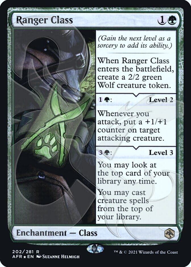 Ranger Class (Ampersand Promo) [Dungeons & Dragons: Adventures in the Forgotten Realms Promos] MTG Single Magic: The Gathering  | Multizone: Comics And Games