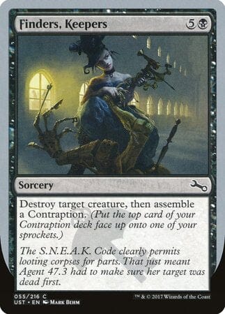 Finders, Keepers [Unstable] MTG Single Magic: The Gathering  | Multizone: Comics And Games
