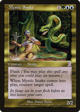 Mystic Snake [Time Spiral Timeshifted] MTG Single Magic: The Gathering  | Multizone: Comics And Games