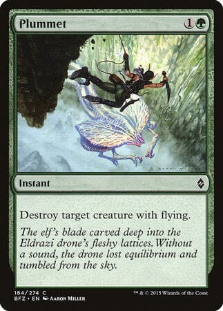 Plummet [Battle for Zendikar] MTG Single Magic: The Gathering  | Multizone: Comics And Games