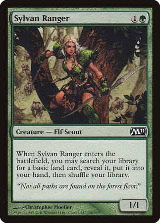 Sylvan Ranger [Magic 2011] MTG Single Magic: The Gathering  | Multizone: Comics And Games