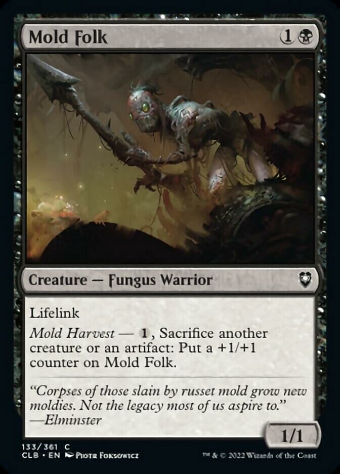 Mold Folk [Commander Legends: Battle for Baldur's Gate] MTG Single Magic: The Gathering  | Multizone: Comics And Games