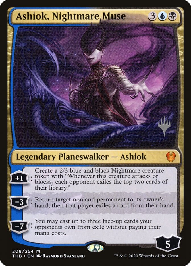 Ashiok, Nightmare Muse (Promo Pack) [Theros Beyond Death Promos] MTG Single Magic: The Gathering  | Multizone: Comics And Games