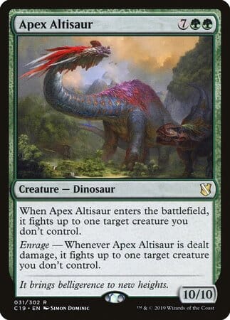 Apex Altisaur [Commander 2019] MTG Single Magic: The Gathering  | Multizone: Comics And Games