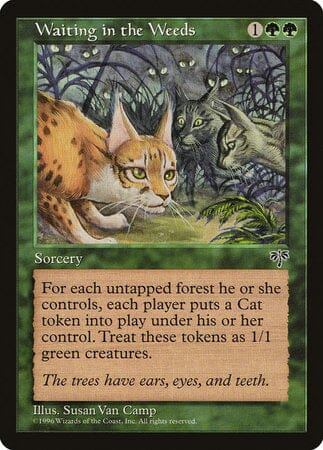 Waiting in the Weeds [Mirage] MTG Single Magic: The Gathering  | Multizone: Comics And Games