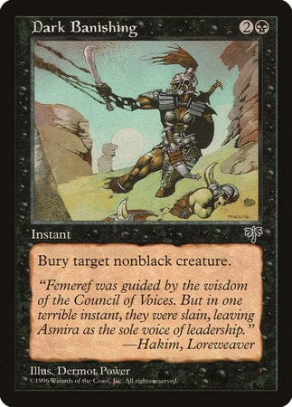 Dark Banishing [Mirage] MTG Single Magic: The Gathering  | Multizone: Comics And Games