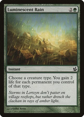 Luminescent Rain [Morningtide] MTG Single Magic: The Gathering  | Multizone: Comics And Games