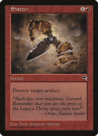 Shatter [Tempest] MTG Single Magic: The Gathering  | Multizone: Comics And Games
