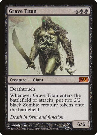 Grave Titan [Magic 2011] MTG Single Magic: The Gathering  | Multizone: Comics And Games