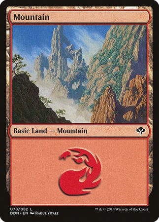 Mountain (78) [Duel Decks: Speed vs. Cunning] MTG Single Magic: The Gathering  | Multizone: Comics And Games