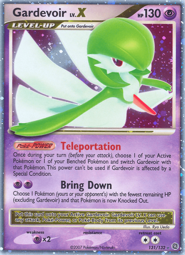 Gardevoir LV.X (131/132) [Diamond & Pearl: Secret Wonders] Pokemon Single Pokémon  | Multizone: Comics And Games