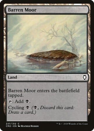 Barren Moor [Commander Anthology Volume II] MTG Single Magic: The Gathering  | Multizone: Comics And Games