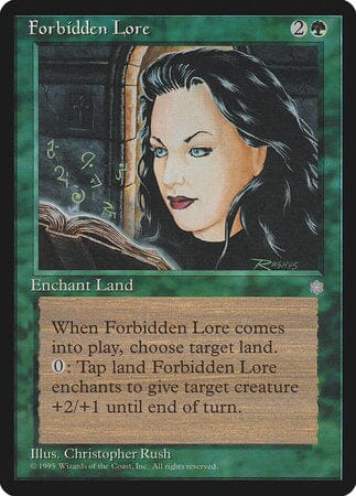 Forbidden Lore [Ice Age] MTG Single Magic: The Gathering  | Multizone: Comics And Games