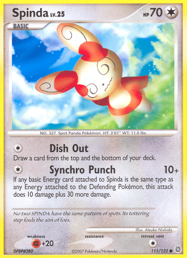 Spinda (111/132) [Diamond & Pearl: Secret Wonders] Pokemon Single Pokémon  | Multizone: Comics And Games