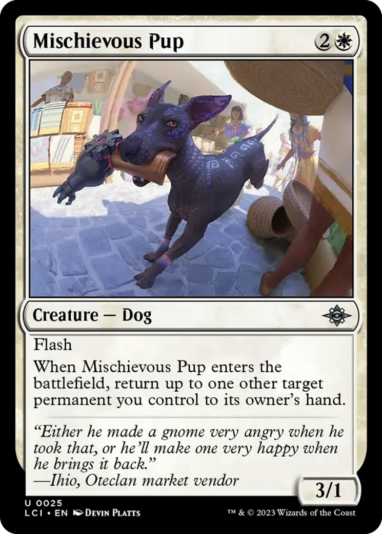 Mischievous Pup [The Lost Caverns of Ixalan] | Multizone: Comics And Games
