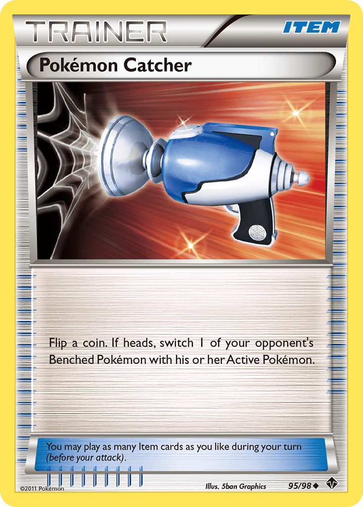 Pokemon Catcher (95/98) [Black & White: Emerging Powers] Pokemon Single Pokémon  | Multizone: Comics And Games