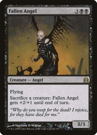 Fallen Angel [Commander 2011] MTG Single Magic: The Gathering  | Multizone: Comics And Games