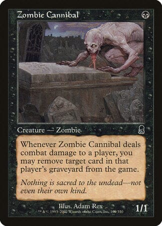 Zombie Cannibal [Odyssey] MTG Single Magic: The Gathering  | Multizone: Comics And Games