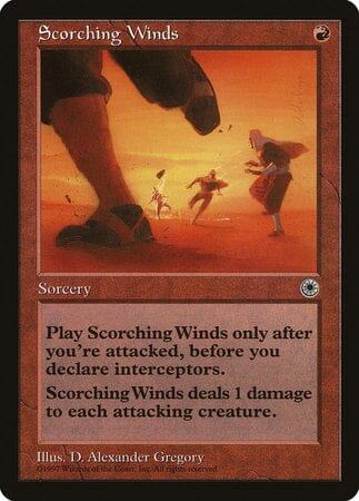 Scorching Winds [Portal] MTG Single Magic: The Gathering  | Multizone: Comics And Games