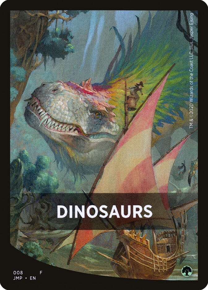 Dinosaurs Theme Card [Jumpstart Front Cards] MTG Single Magic: The Gathering  | Multizone: Comics And Games