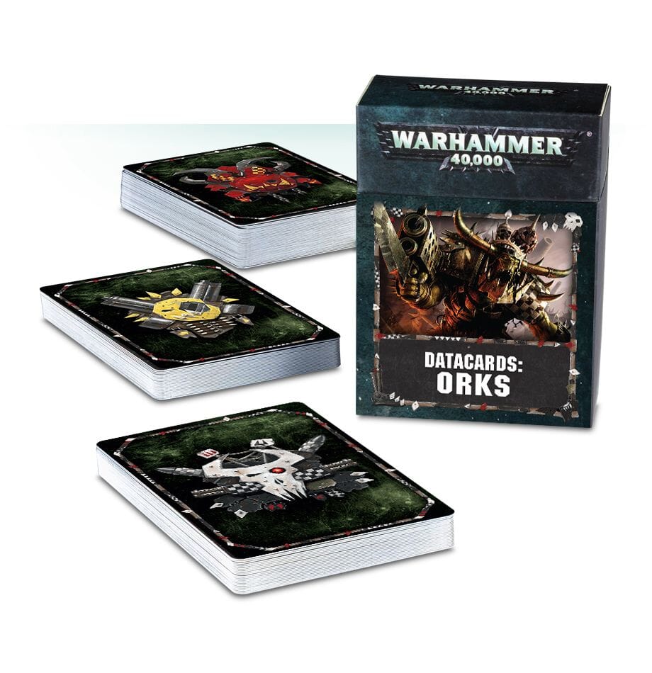 Datacards Orks Accessories|Accessoires Games Workshop  | Multizone: Comics And Games