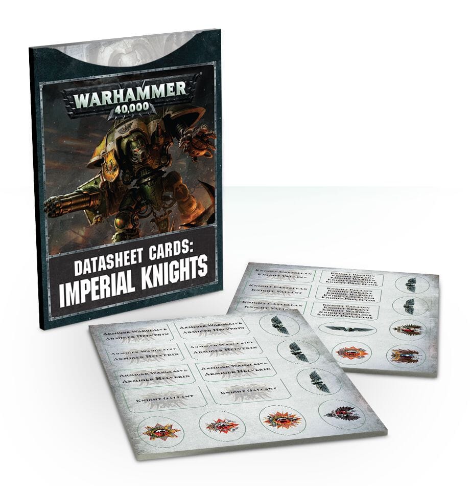 Datasheet Cards Imperial Knights Accessories|Accessoires Games Workshop  | Multizone: Comics And Games