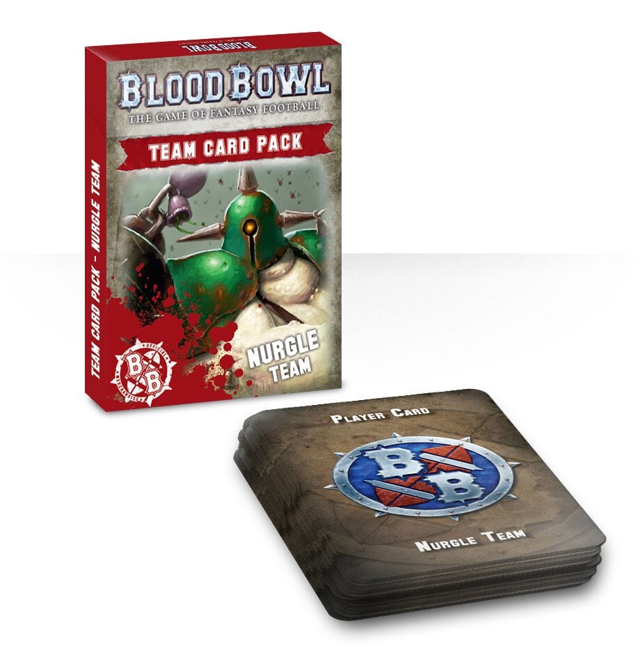 Blood Bowl Team Card Pack – Nurgle Team Bloodbowl Games Workshop  | Multizone: Comics And Games