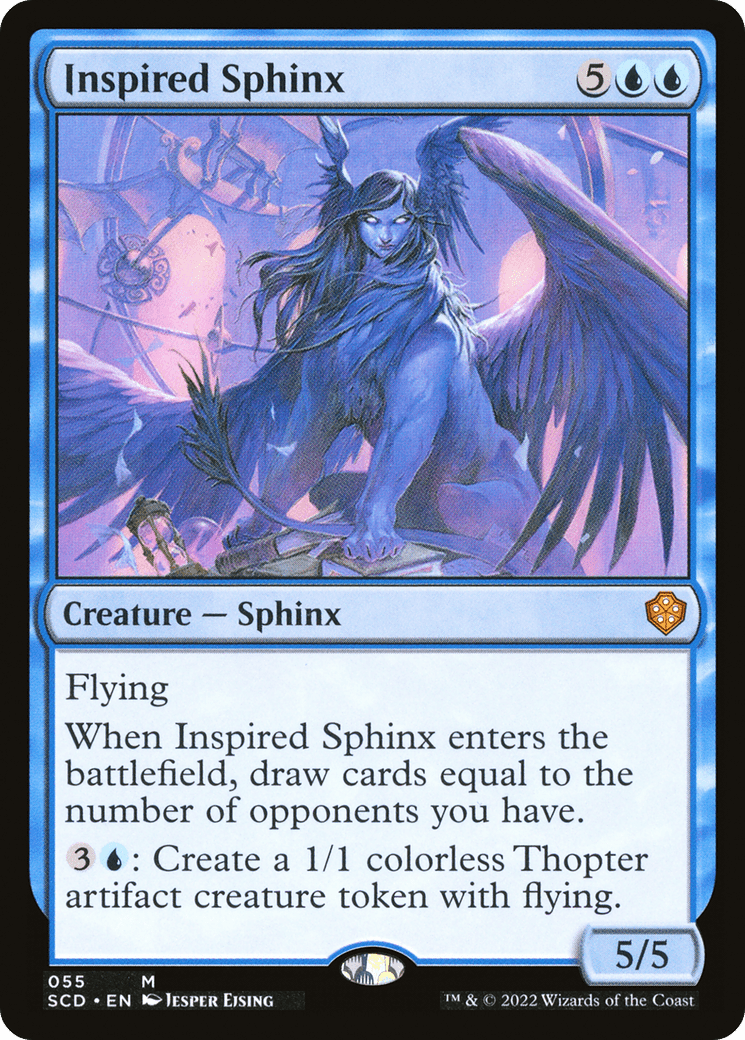 Inspired Sphinx [Starter Commander Decks] MTG Single Magic: The Gathering  | Multizone: Comics And Games