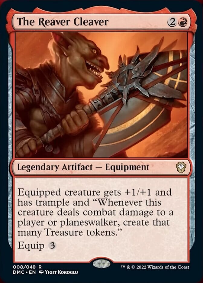 The Reaver Cleaver [Dominaria United Commander] MTG Single Magic: The Gathering  | Multizone: Comics And Games