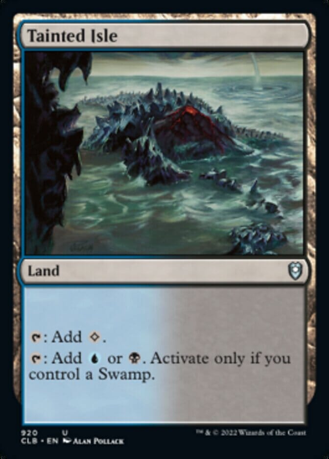 Tainted Isle [Commander Legends: Battle for Baldur's Gate] MTG Single Magic: The Gathering  | Multizone: Comics And Games