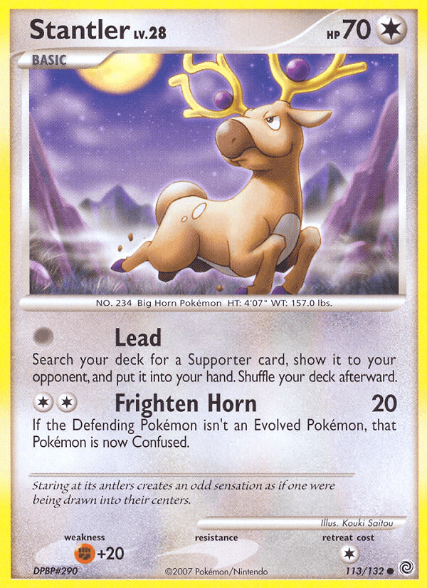 Stantler (113/132) [Diamond & Pearl: Secret Wonders] Pokemon Single Pokémon  | Multizone: Comics And Games