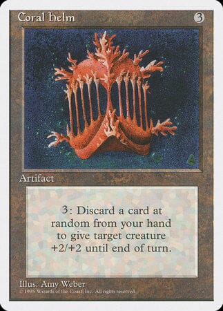 Coral Helm [Fourth Edition] MTG Single Magic: The Gathering  | Multizone: Comics And Games