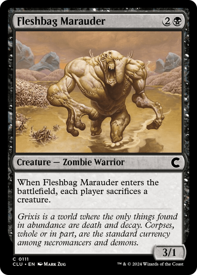 Fleshbag Marauder [Ravnica: Clue Edition] MTG Single Magic: The Gathering  | Multizone: Comics And Games
