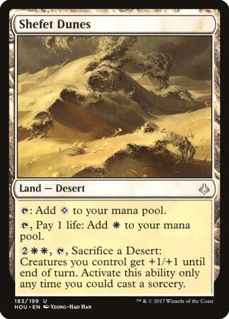 Shefet Dunes [Hour of Devastation] MTG Single Magic: The Gathering  | Multizone: Comics And Games