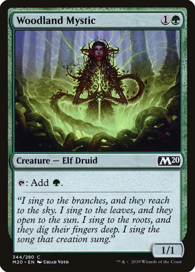 Woodland Mystic [Core Set 2020] MTG Single Magic: The Gathering  | Multizone: Comics And Games