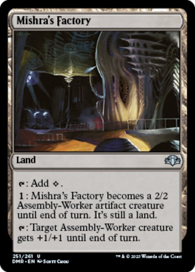 Mishra's Factory [Dominaria Remastered] MTG Single Magic: The Gathering  | Multizone: Comics And Games
